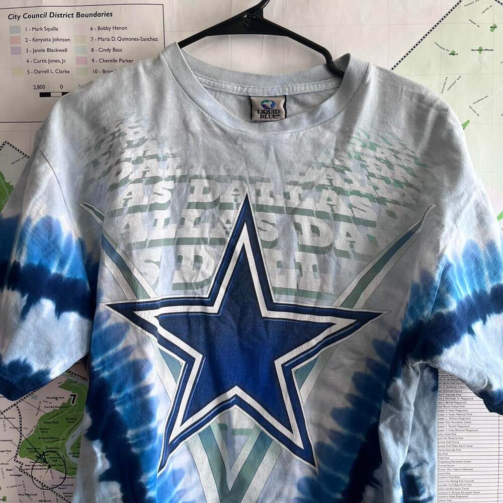 Vintage Tie Dye Dallas Cowboys T-Shirt